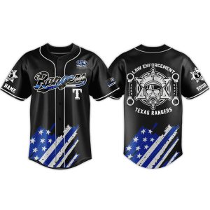 Rangers Law Enforcement Appreciation Day 2026 Jersey 1