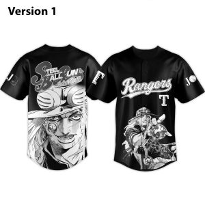 Rangers Steel Ball Run Black 2026 Jersey 1