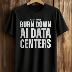 Please Do Not Burn Down AI Data Centers Shirt (2)