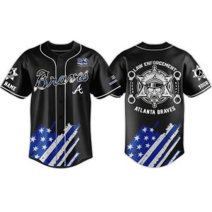 Braves Law Enforcement Appreciation Day 2026 Jersey 1