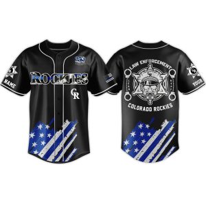 Rockies Law Enforcement Appreciation Day 2026 Jersey 1