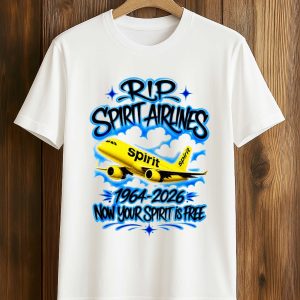 Rip Spirit Airlines 1964 2026 Now Your Spirit Is Free Shirt (1)