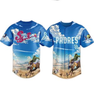 2026 Padres Steel Ball Run Jersey 1