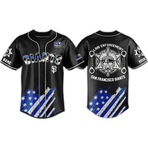 Giants Law Enforcement Appreciation Day 2026 Jersey 1