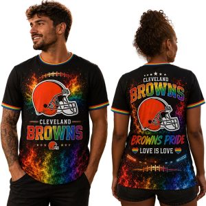 Browns Pride Love Is Love Shirt 1