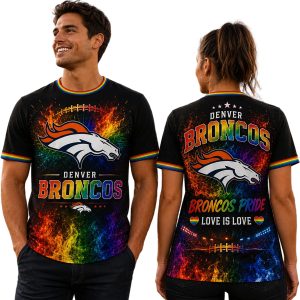 Broncos Pride Love Is Love Shirt 1