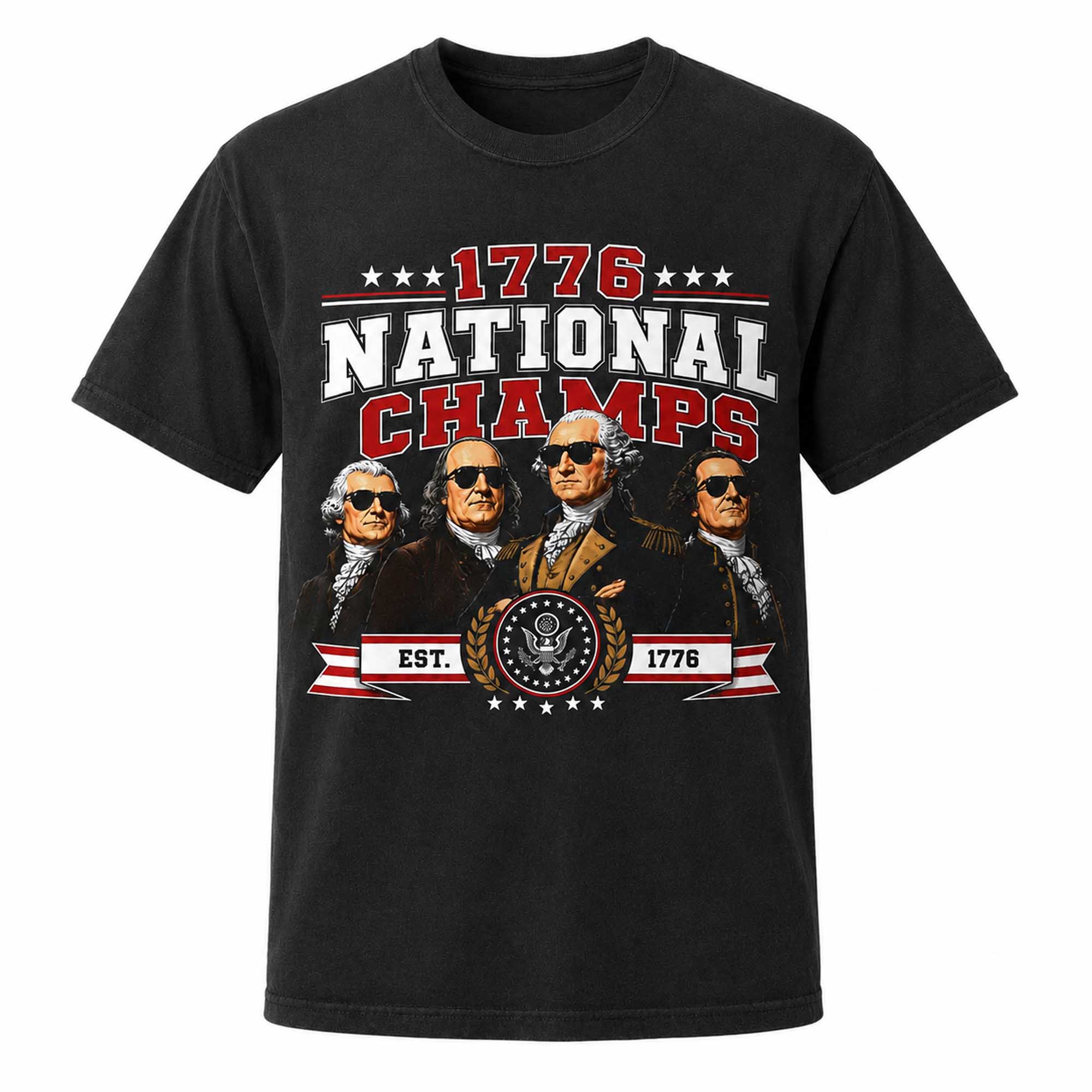 1776 National Champs Mount Rushmore Shirt 1776 National Champs Mount Rushmore Shirt