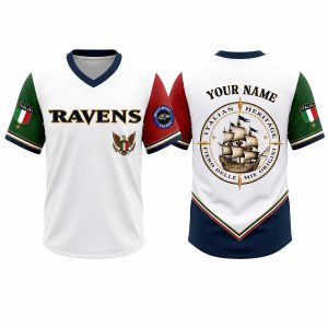 Ravens x Italian Heritage Night 2026 Football Jersey (2)