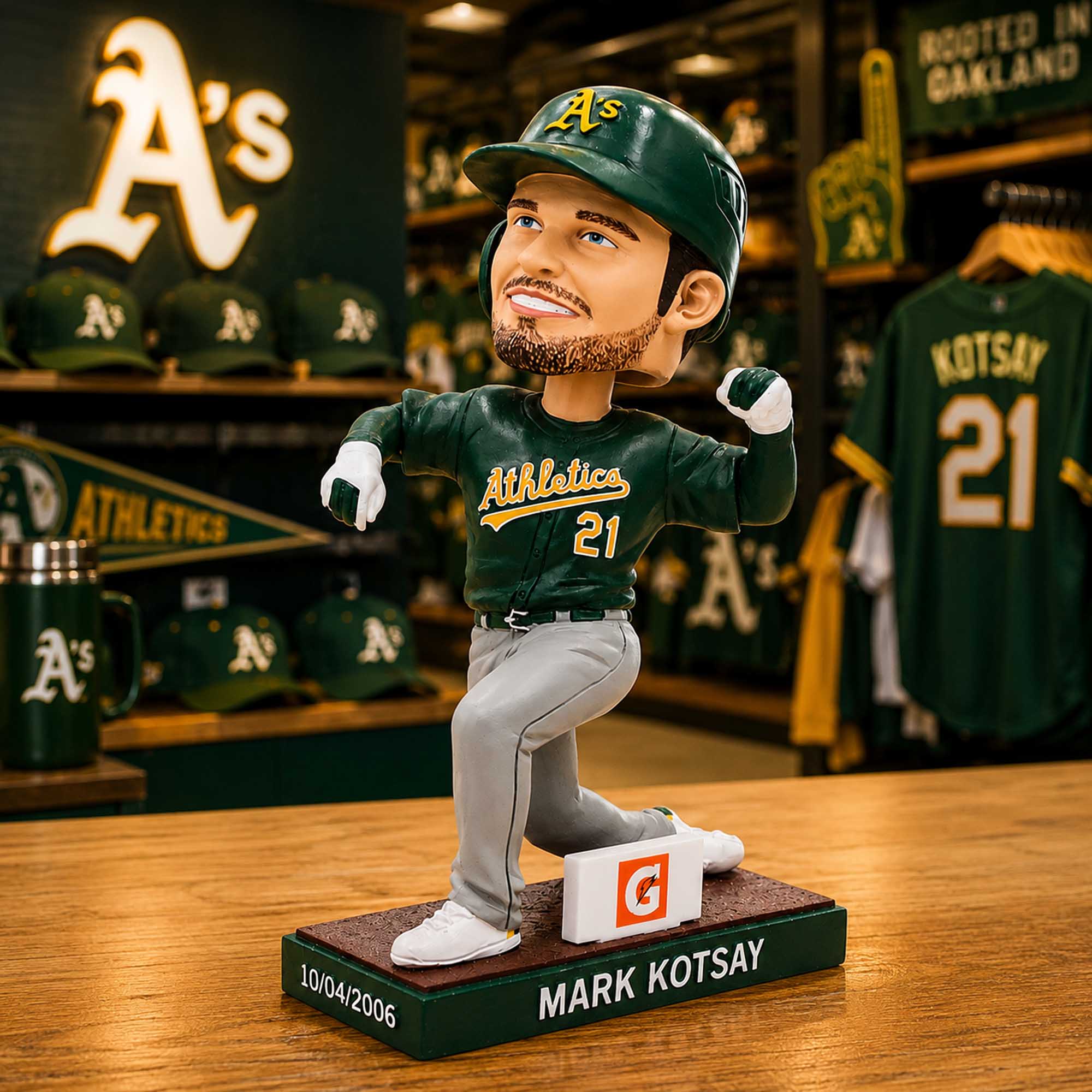 2026 Athletics Mark Kotsay Bobblehead Giveaway (1) 2026 Athletics Mark Kotsay Bobblehead Giveaway (1)