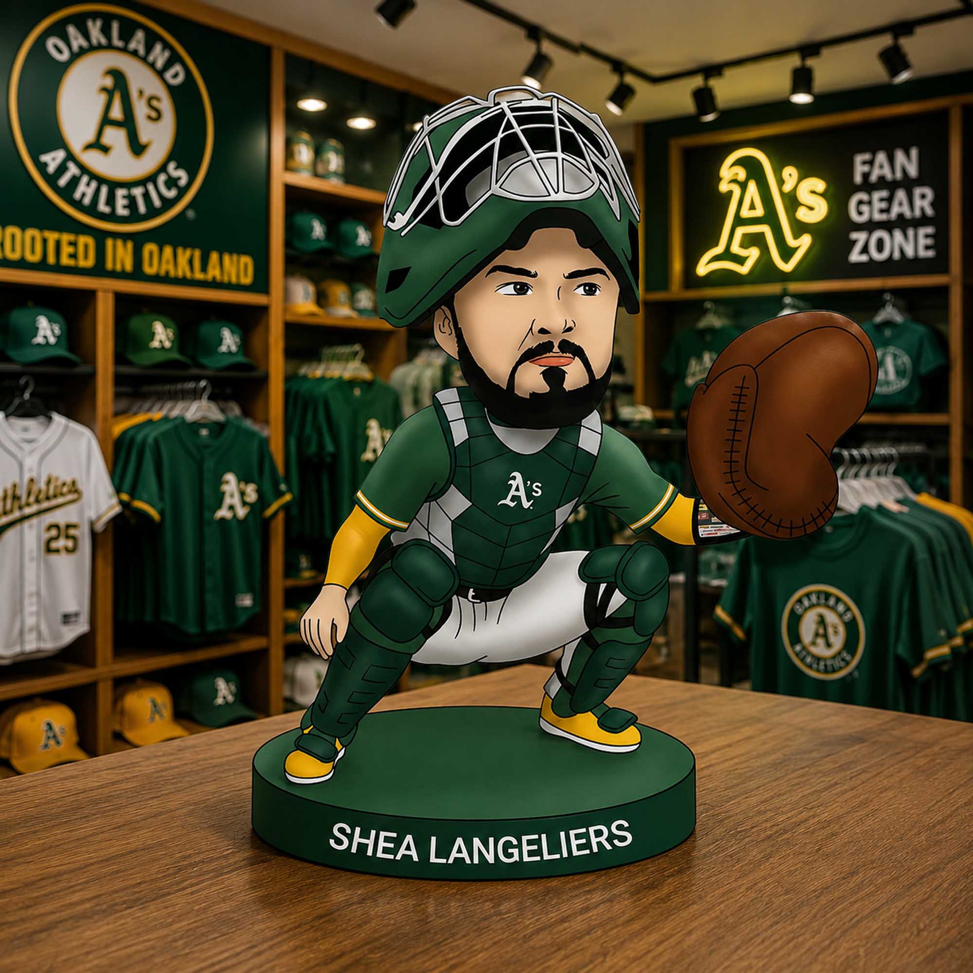 2026 Athletics Shea Langeliers Bobblehead Giveaway 2 2026 Athletics Shea Langeliers Bobblehead Giveaway (1)