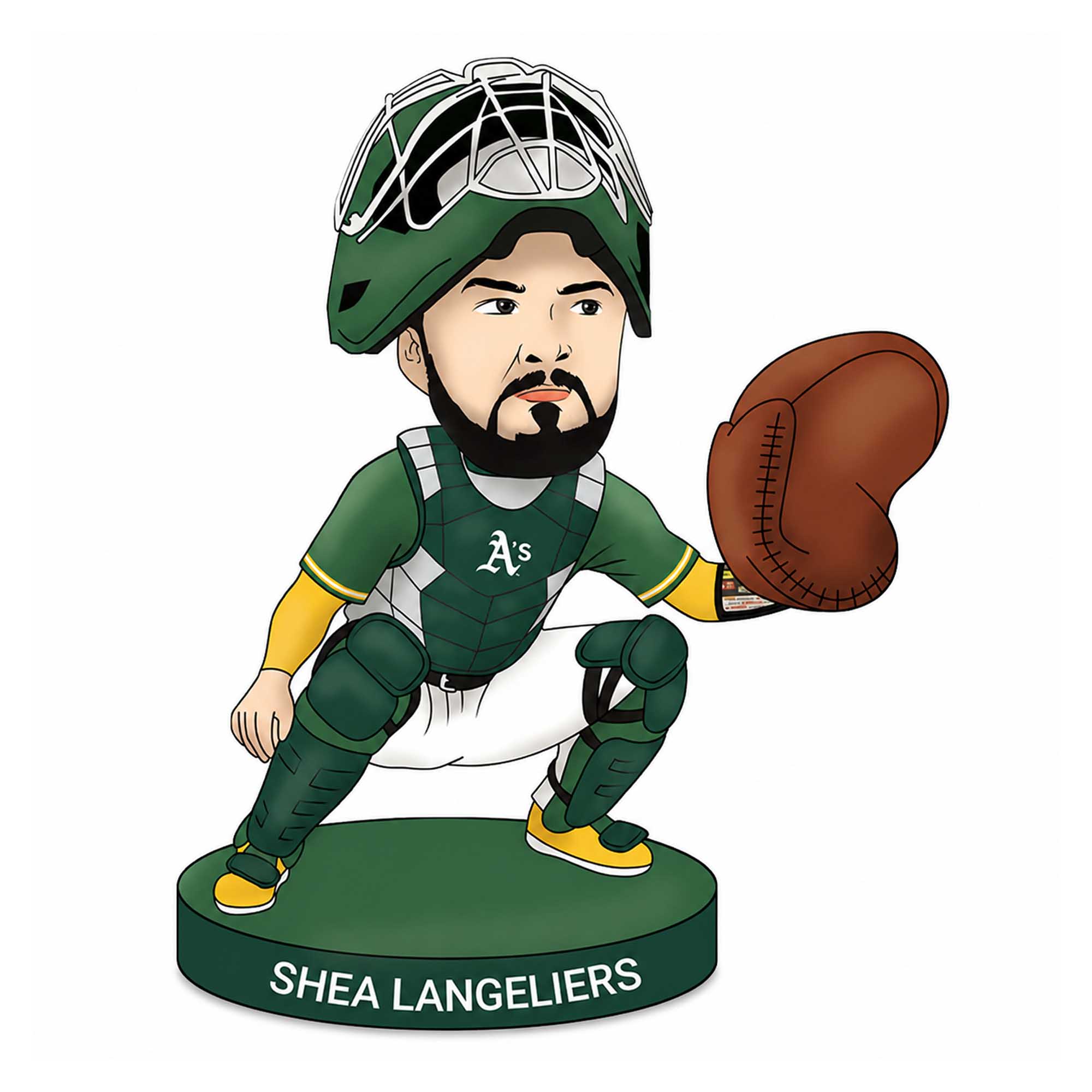 2026 Athletics Shea Langeliers Bobblehead Giveaway (2) 2026 Athletics Shea Langeliers Bobblehead Giveaway (2)