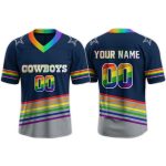 2026 Cowboys LGBTQ Pride Month In June Football Jersey