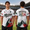 2026 Mexico World Cup Baseball Jersey 3 2026 Mexico World Cup Baseball Jersey (2)