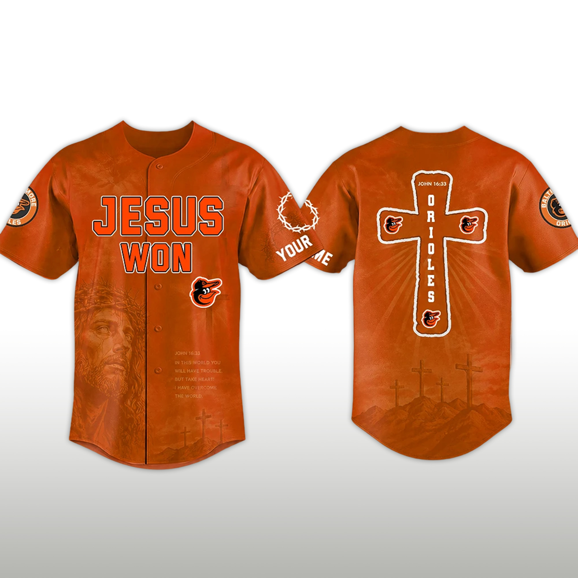 2026 Orioles Jesus Won Christian Baseball Jersey 2 2026 Orioles Jesus Won Christian Baseball Jersey (2)
