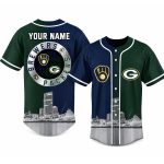 2026 Packers x Brewers Baseball Jersey