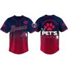 2026 Personalized Braves National Pet Day Baseball Jersey 1