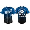 2026 Personalized Dodgers National Pet Day Baseball Jersey 1