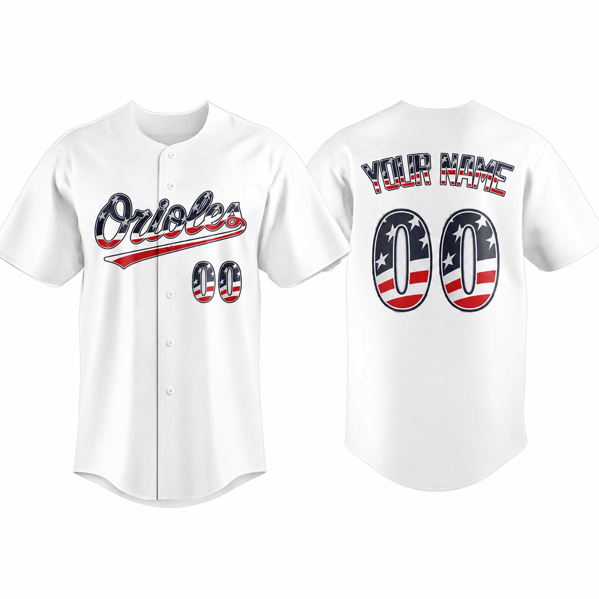 2026 Personalized Orioles 4th of July America 250th Jersey 1 2026 Personalized Orioles 4th of July America 250th Jersey (2)