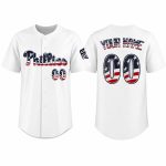 2026 Personalized Phillies 4th of July America 250th Jersey