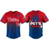 2026 Personalized Phillies National Pet Day Baseball Jersey 1