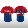 2026 Personalized Phillies National Pet Day Baseball Jersey 2