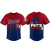 2026 Personalized Rangers National Pet Day Baseball Jersey 1