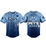 2026 Personalized Rays National Pet Day Baseball Jersey