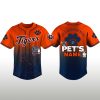 2026 Personalized Tigers National Pet Day Baseball Jersey 2