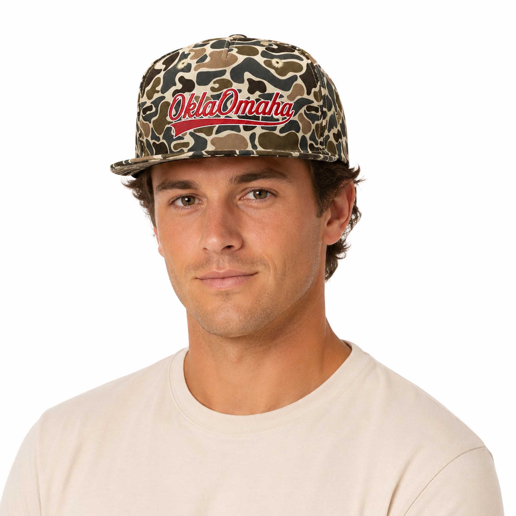 2026 Skip Johnson Oklahoma Baseball Camo Hat (2) 2026 Skip Johnson Oklahoma Baseball Camo Hat (2)