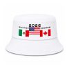 2026 Summer Soccer Mexico USA and Canada World Cup Bucket Hat (3)