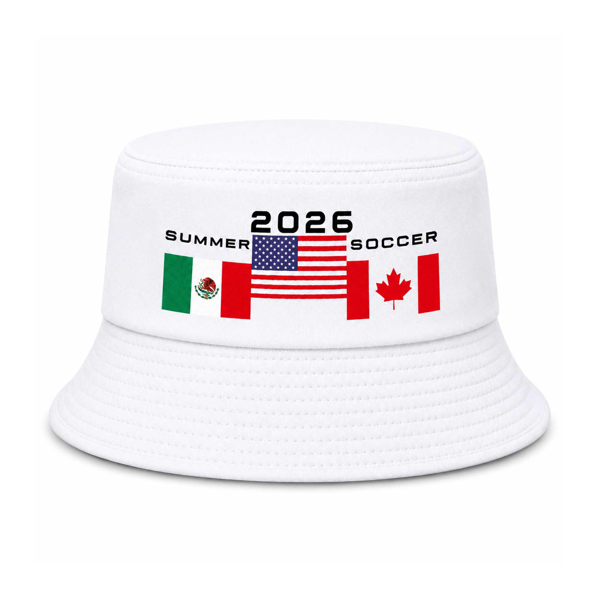 2026 Summer Soccer Mexico USA and Canada World Cup Bucket Hat 1 2026 Summer Soccer Mexico USA and Canada World Cup Bucket Hat (3)