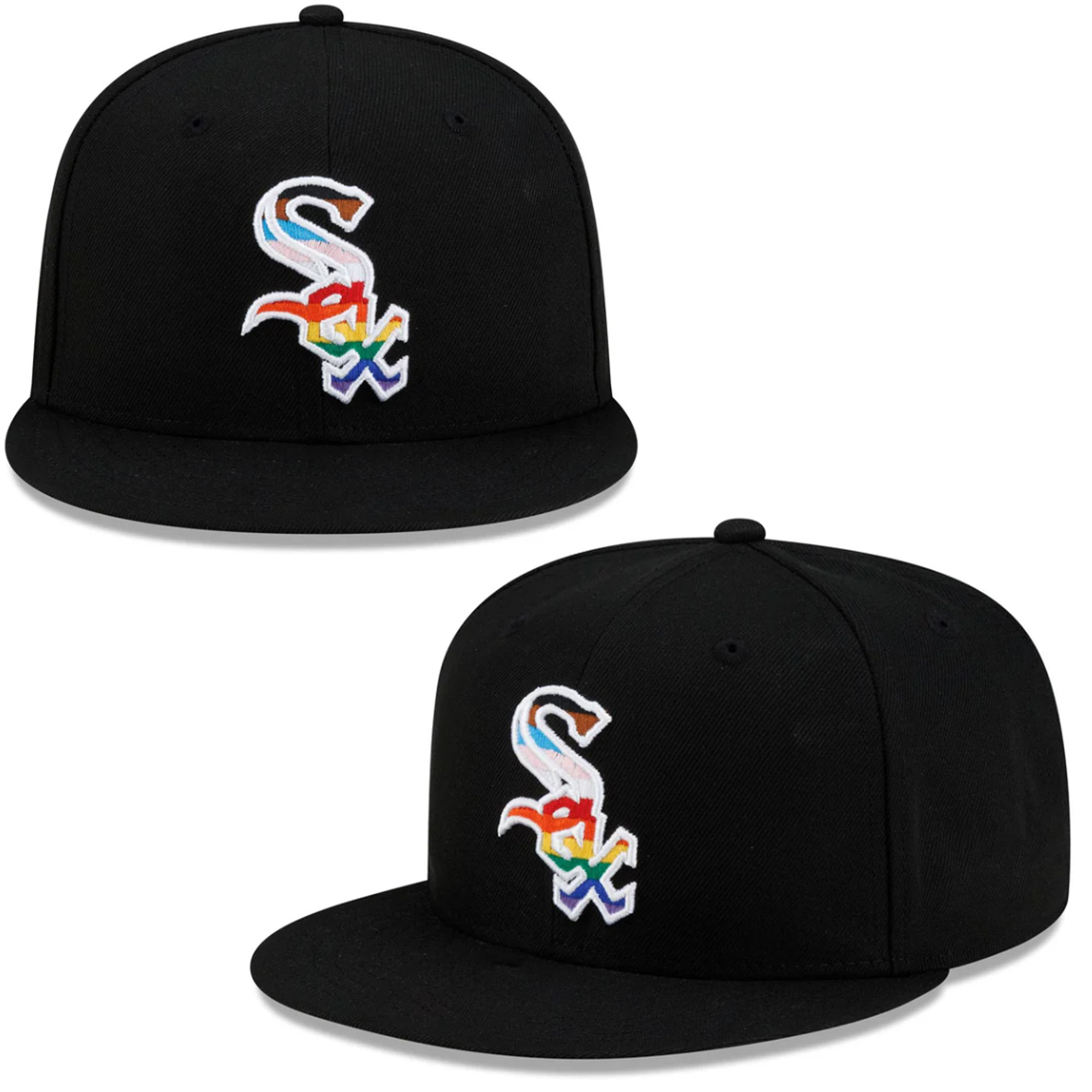 2026 White Sox Pride Snapback Hat 2026 White Sox Pride Snapback Hat