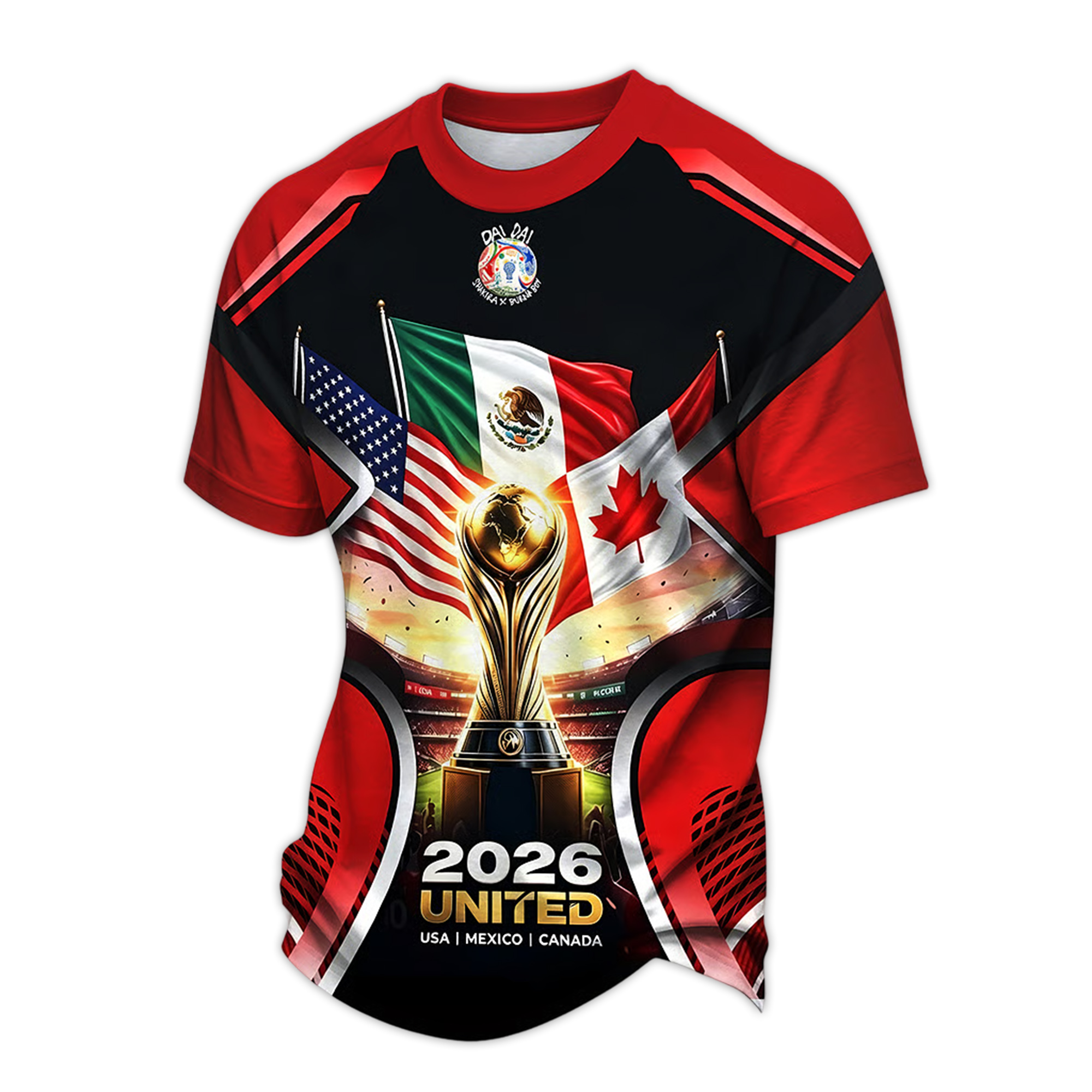 2026 World Cup Football Lovers Printed Shirt 2026 World Cup Football Lovers Printed Shirt