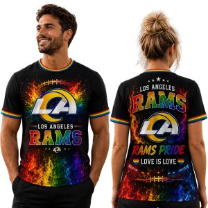 Rams Pride Love Is Love Shirt 1