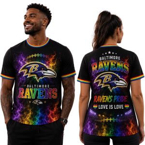Ravens Pride Love Is Love Shirt 1