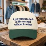 A Girl Without A Bush Is Like Angel Without Its Wings Hat