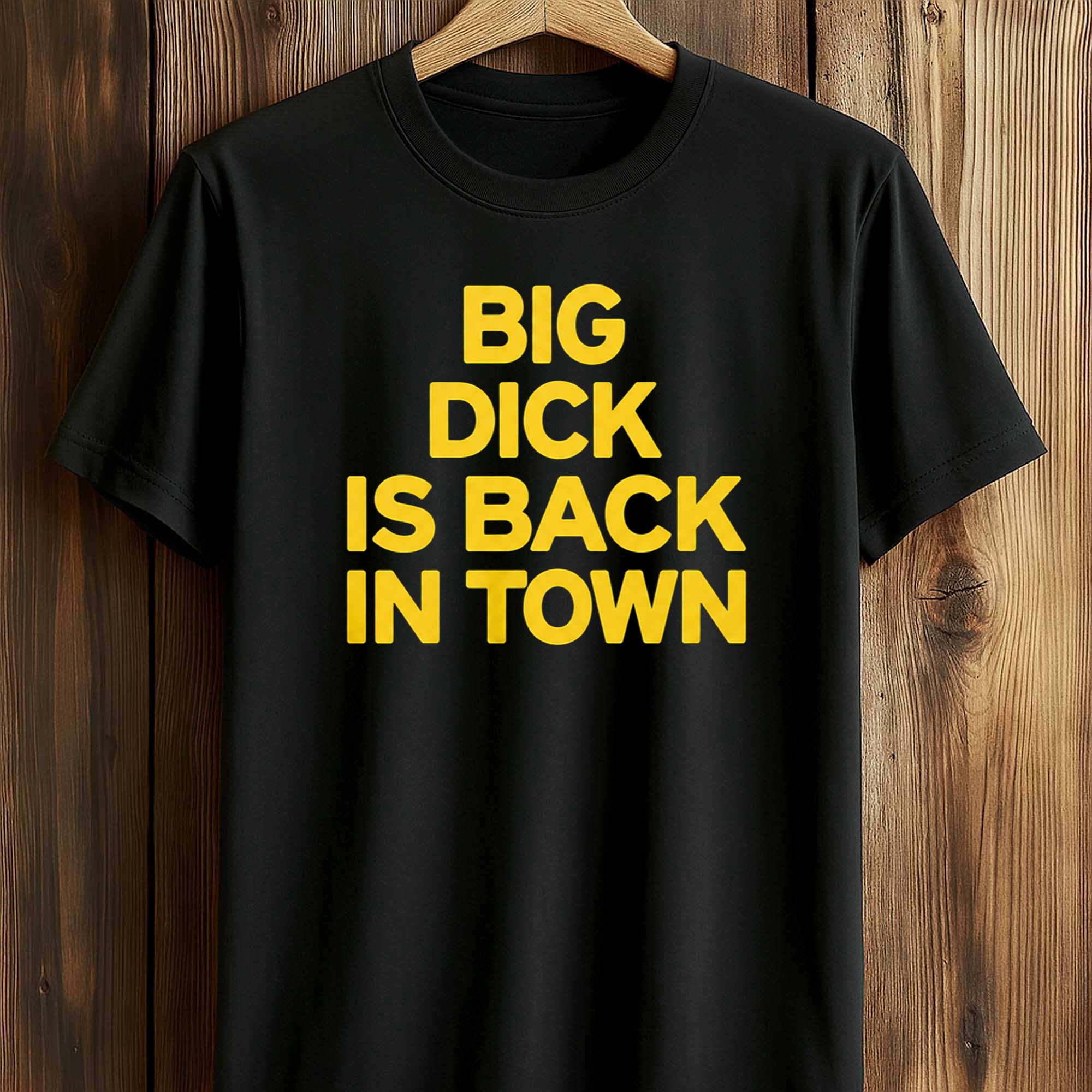 Big Dick is Back In Town Shirt (1) Big Dick is Back In Town Shirt (1)