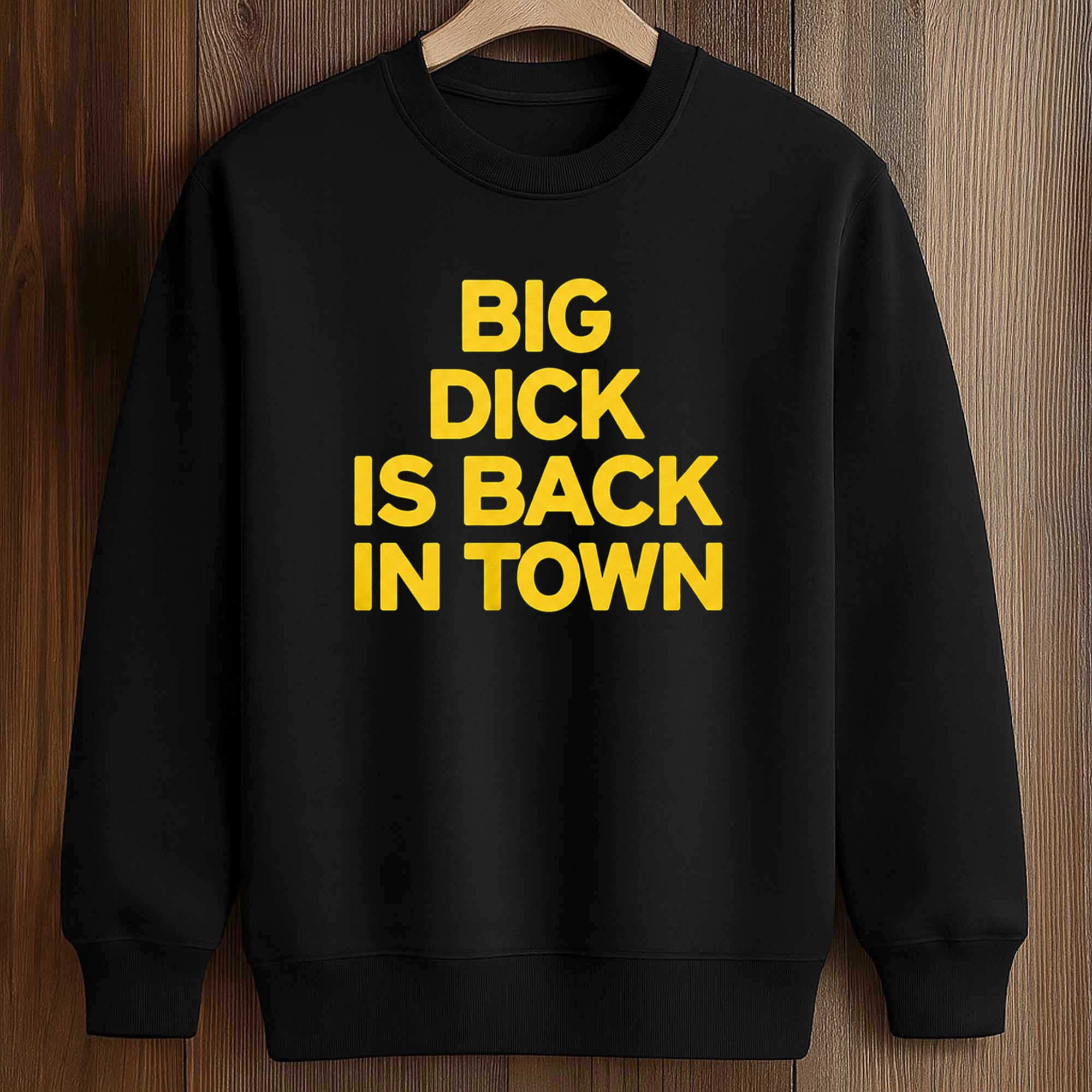 Big Dick is Back In Town Shirt 3 Big Dick is Back In Town Shirt (3)