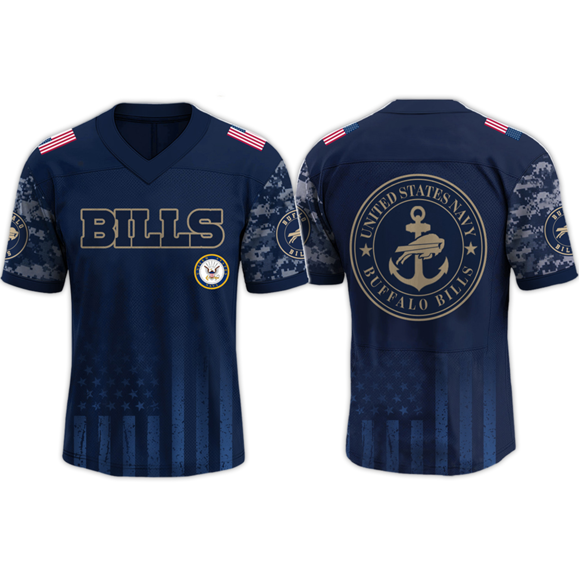 Bills 2026 US Navy 250th Birthday Celebration Jersey Bills 2026 US Navy 250th Birthday Celebration Jersey
