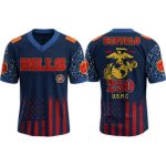 Bills 2026 USMC 250th Birthday Celebration Jersey