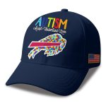 Bills Autism Awareness 2026 America Flag Hat