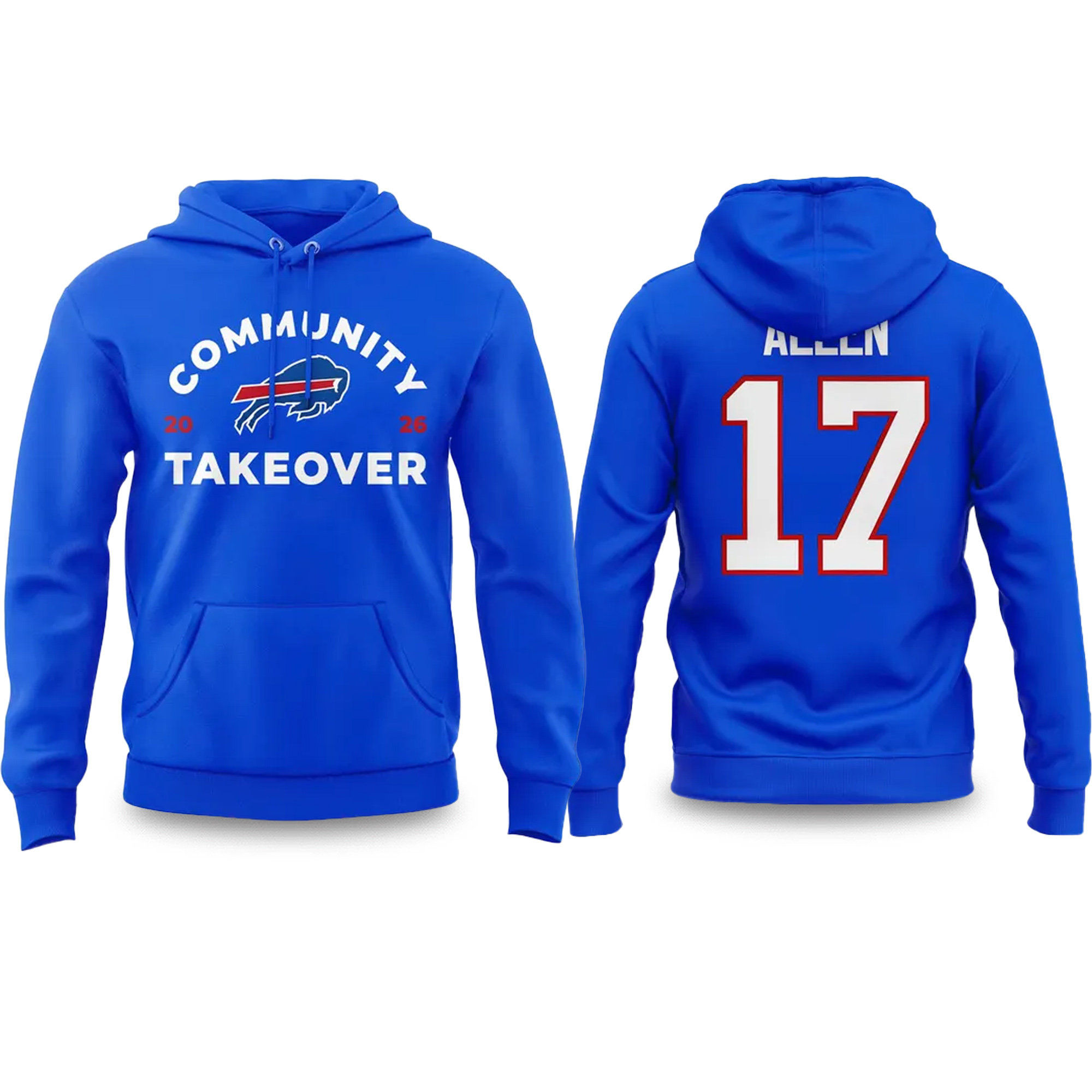 Bills Community Takeover 2026 Hoodie Bills Community Takeover 2026 Hoodie