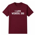 Brandon Walker I Love Wieners Dog Shirt