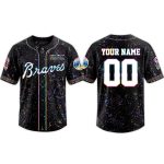 Braves Crucial Catch Intercept Cancer Baseball Jersey