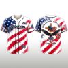 Brewers America 250 Years of Freedom Baseball Jersey 2