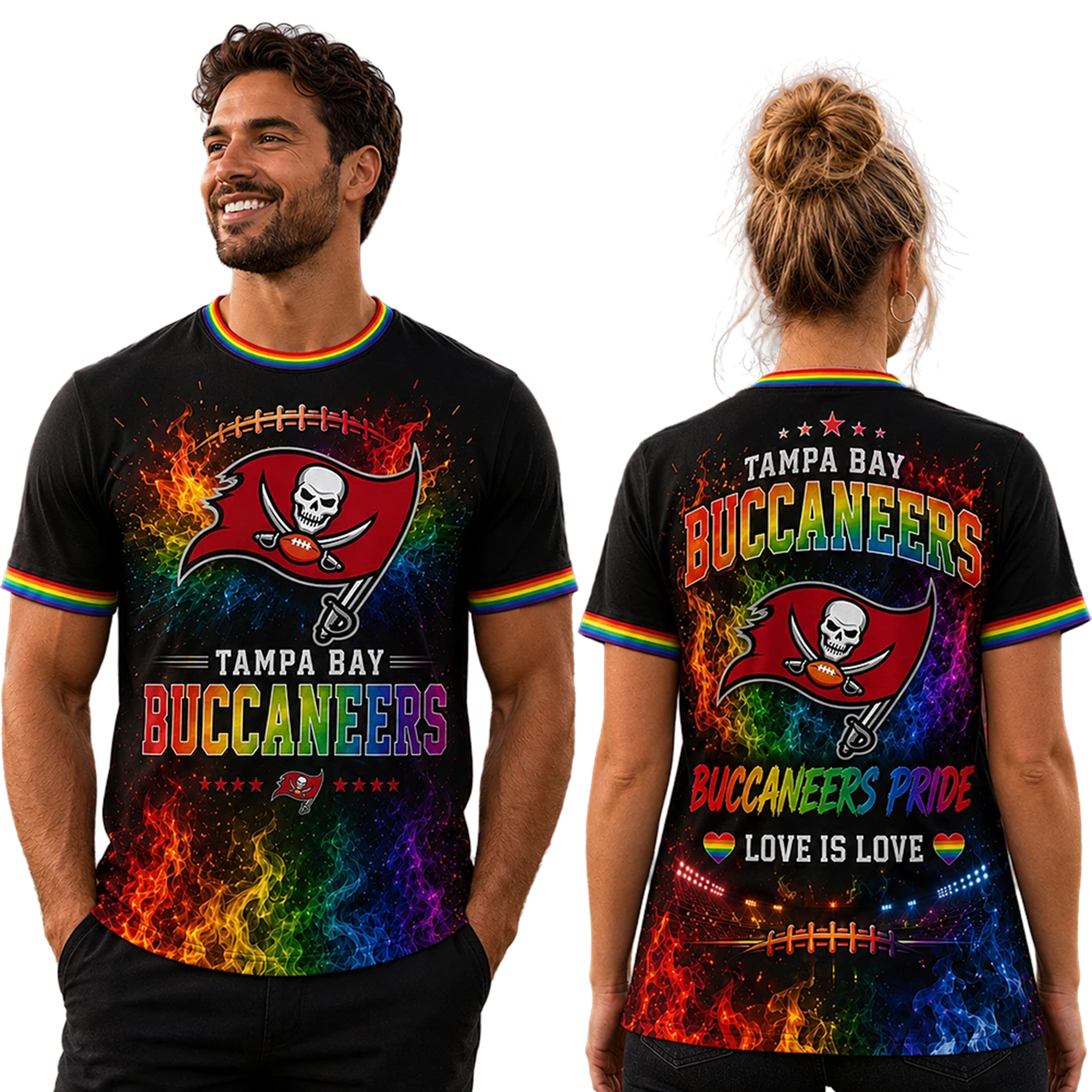 Buccaneers Pride Love Is Love Shirt Buccaneers Pride Love Is Love Shirt