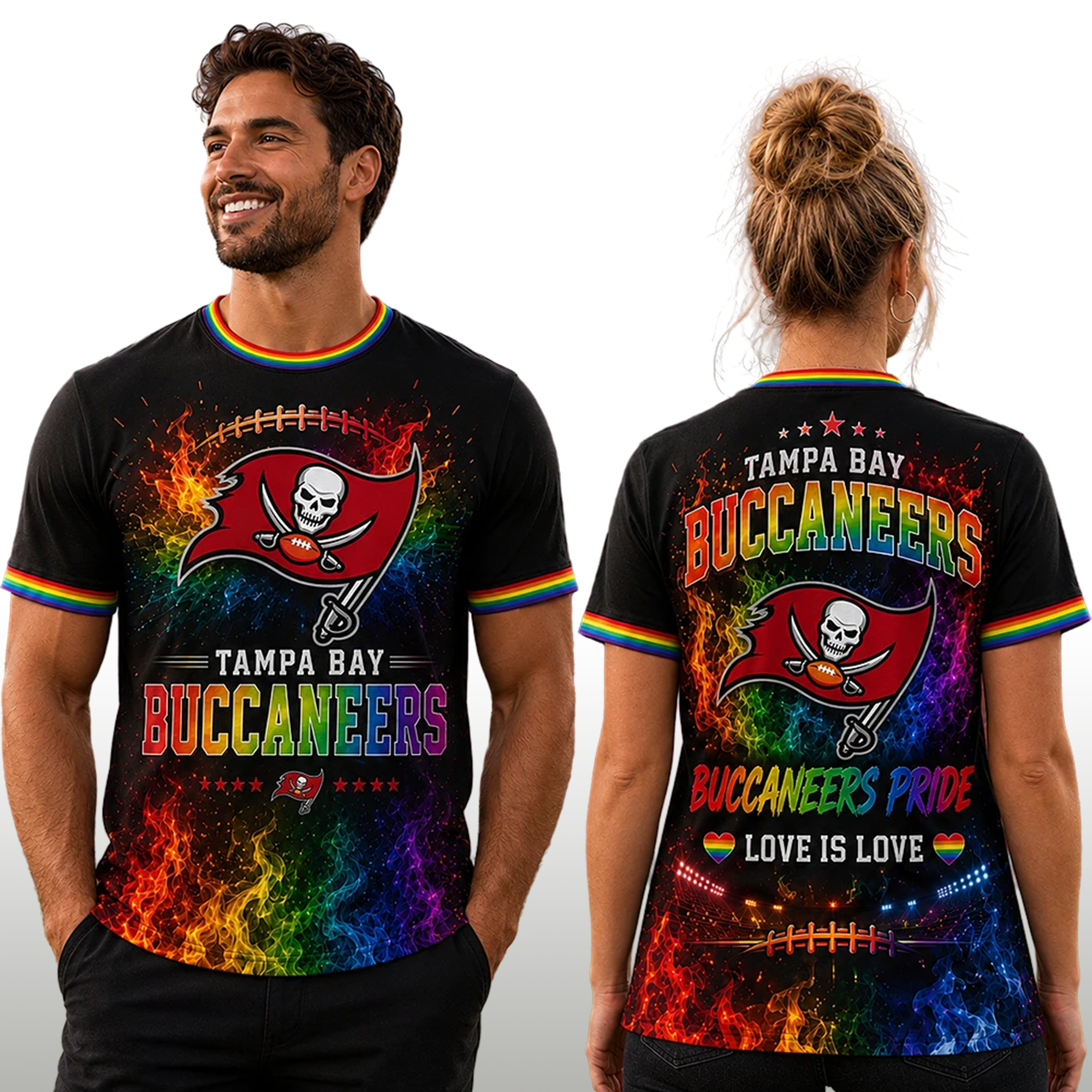 Buccaneers Pride Love Is Love Shirt 2 Buccaneers Pride Love Is Love Shirt 2