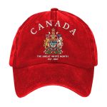 Canada The Great White North Est 1867 Hat