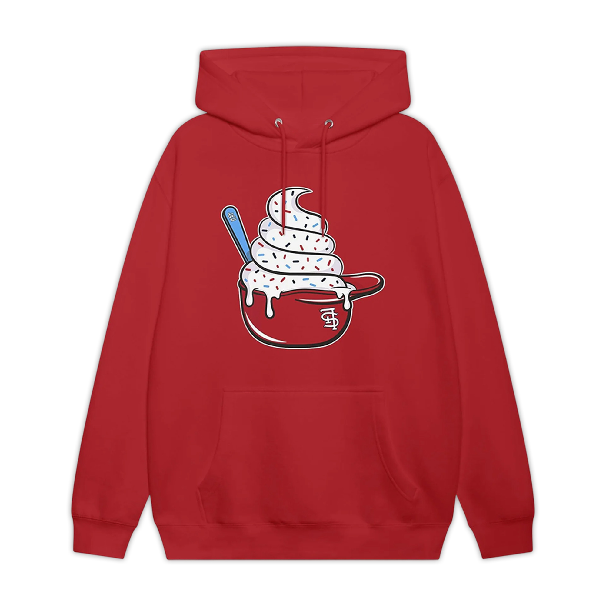 Cardinals Ice Cream Helmet Hoodie 2 Cardinals Ice Cream Helmet Hoodie 3