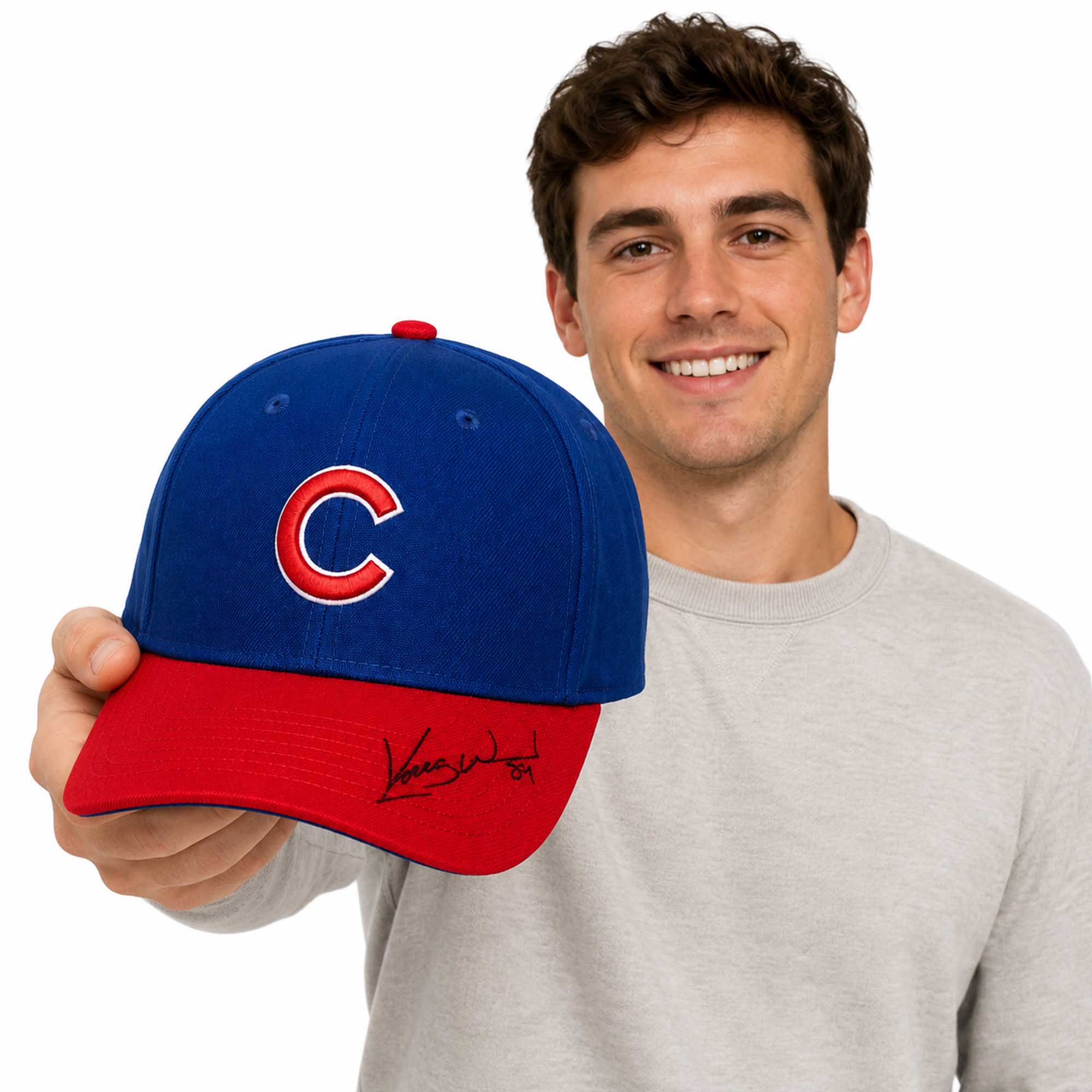 Chicago Cubs Kerry Wood Red Bill Hat 2026 Giveaway (1) Chicago Cubs Kerry Wood Red Bill Hat 2026 Giveaway (1)